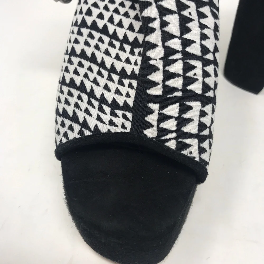 Manaola black wedge heels new size 6 - Picture 4 of 8